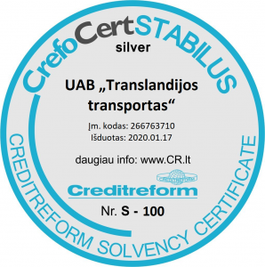 CrefoCert STABILUS Silver sertifikatas