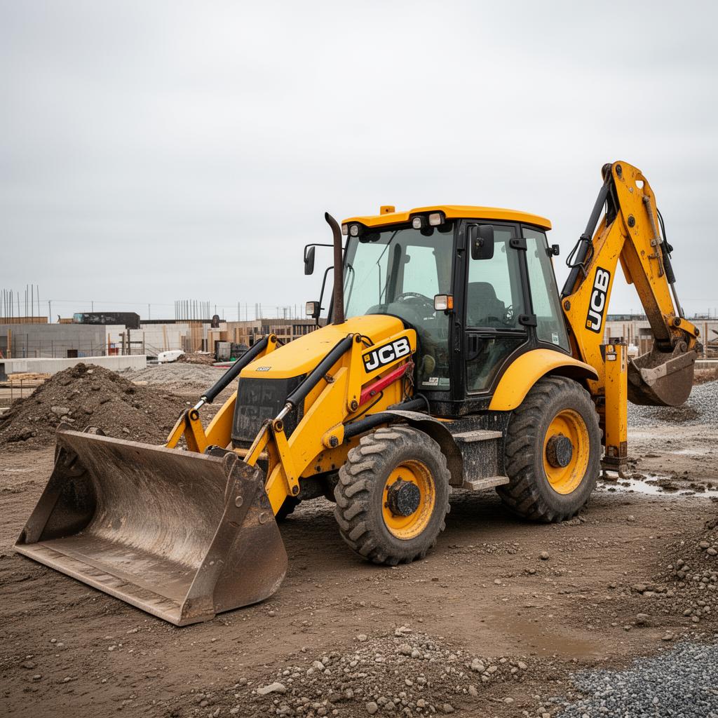 Ratinis ekskavatorius-krautuvas JCB 3CX