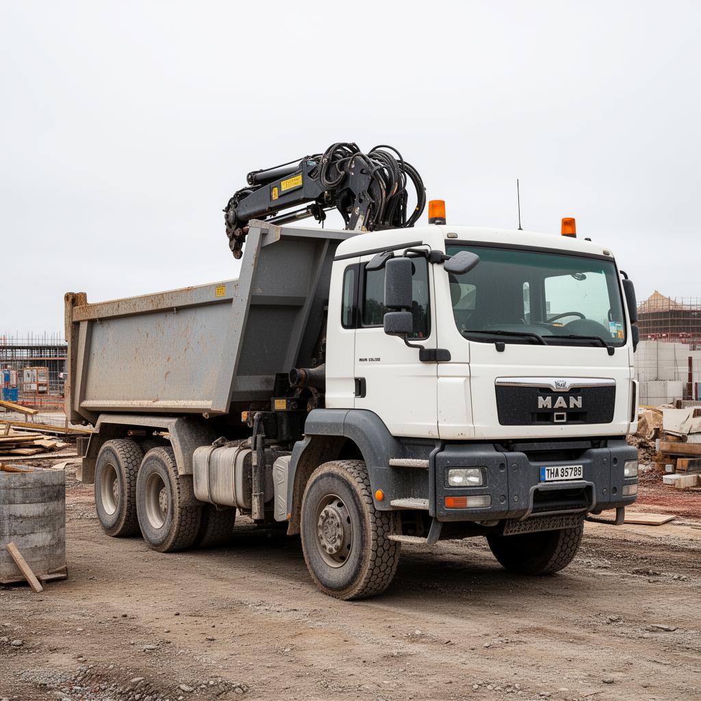 Savivartis 6×6 su manipuliatoriumi MAN 26.360